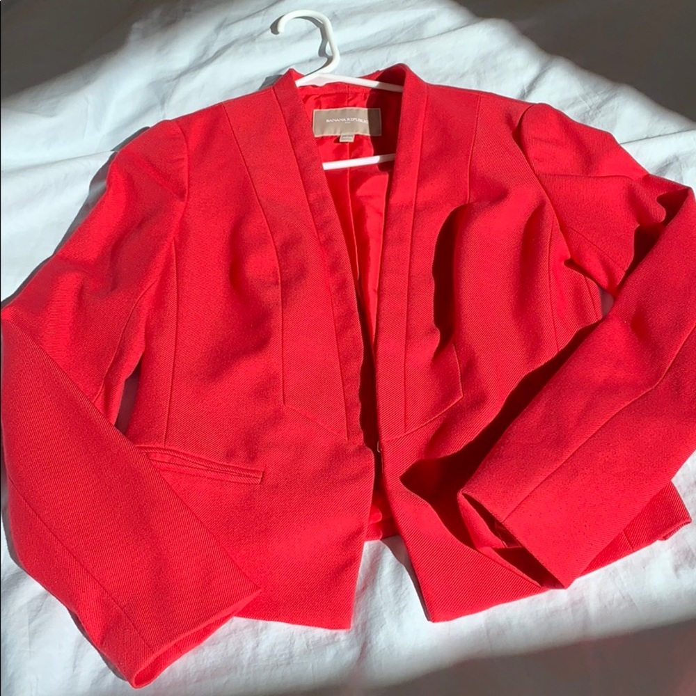 Banana republic blazer size 2